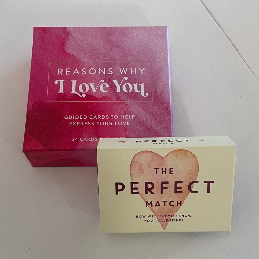 Reasons Why I Love You and The Perfect Match Card Set